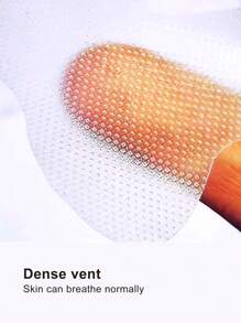 CIMACA 27 片抗皱提拉美容贴，适用于面部、额头、颈部紧致、皮肤护理、去除皱纹、塑造面部轮廓，适合作为旅行礼物 - 無色 - 查看 4