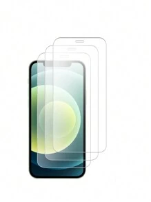 3 piezas Protector de pantalla de vidrio templado compatible con Apple, anti-arañazos, anti-huellas dactilares, resistente al agua, a prueba de polvo, de alta definición compatible con iPhone 7/8/X/XS/XR/11/12/13/14/15/16/16 Plus/16 Pro/16 Pro Max/16e17/17 Air/17 Pro/17 Pro Max/17/17 Air/17 Pro/17 Pro Max - transparente - Ver 23