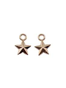 40pcs/Bag 8x11mm Pentagram Star Charms For DIY Earring, Necklace, Bracelet, Keychain Making DIY Jewelry Making - Star - View 10