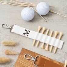 Étiquette de sac de golf personnalisée Porte-tee de golf Cadeau de golf pour garçon d'honneur Cadeau de marié personnalisé Étiquette de golf Cadeau d'accessoire de golf personnalisé pour golfeur, chaque étiquette avec 6 tees gratuits, élégant, mode, hipster, décontracté, chic minimal, personnalisé, personnalisé, unique, costume pour homme, capsule dressing, style de base/rue pour homme, cadeaux idéaux pour lui, petit ami, famille, amis, pour les anniversaires, pour les vacances/jours fériés, pour l'école/la compétition, pour les sports/l'escalade