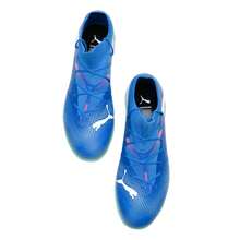 Puma 男鞋TT釘鞋足球鞋戶外低筒釘鞋FUTURE 7 MATCH TT 比賽實戰訓練鞋足球鞋 107937-01 - 藍色-薄荷綠-白 - 查看 3