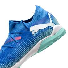 Puma 男鞋TT釘鞋足球鞋戶外低筒釘鞋FUTURE 7 MATCH TT 比賽實戰訓練鞋足球鞋 107937-01 - 藍色-薄荷綠-白 - 查看 10