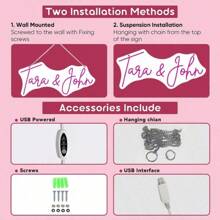 Biển hiệu neon tùy chỉnh, Biển hiệu neon trang trí Ngày Valentine theo yêu cầu, Biển hiệu neon đám cưới theo yêu cầu, Biển tên neon, Biển hiệu neon LED đám cưới theo yêu cầu, Phong cách, Đáng yêu, Đầy màu sắc, Tùy chỉnh, Cá nhân hóa, Độc đáo, Món quà lý tưởng cho bạn bè, con trai, con gái, học sinh, nhân viên, trẻ em, trường học, nhà cửa, văn phòng, sinh nhật, tốt nghiệp, Đa chức năng, Trang trí, Phong cách, Độc đáo, Bạn trai, Bố, Bạn gái, Mẹ, Gia đình, Bạn bè, Phòng trà, Nhà cửa, Vườn, Văn phòng, Kỷ niệm, Ngày Valentine, Ngày của Mẹ, Sinh nhật, Đám cưới, Tân gia, Trang trí nhà cửa, Phòng khách - 10 inch - Xem 9