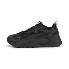 Puma 男鞋女鞋休閒鞋戶外出行運動鞋情侶跑步鞋 390776-01 - 黑色-深灰色 - 查看 1