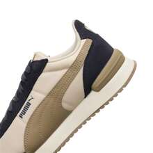 Puma 男鞋女鞋 情侶款情侶鞋情侶跑步鞋R78系列休閒鞋輕便舒適運動鞋 - 白-橡樹棕-銀河灰 - 查看 11