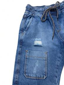 Bermuda Confortável Cordão Estilosa Masculina Juvenil Infantil