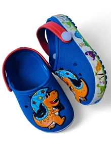 Children's Slipper Baby Slipper Children's Dinosaur Boy's Sandal - 藍色 - 查看 3