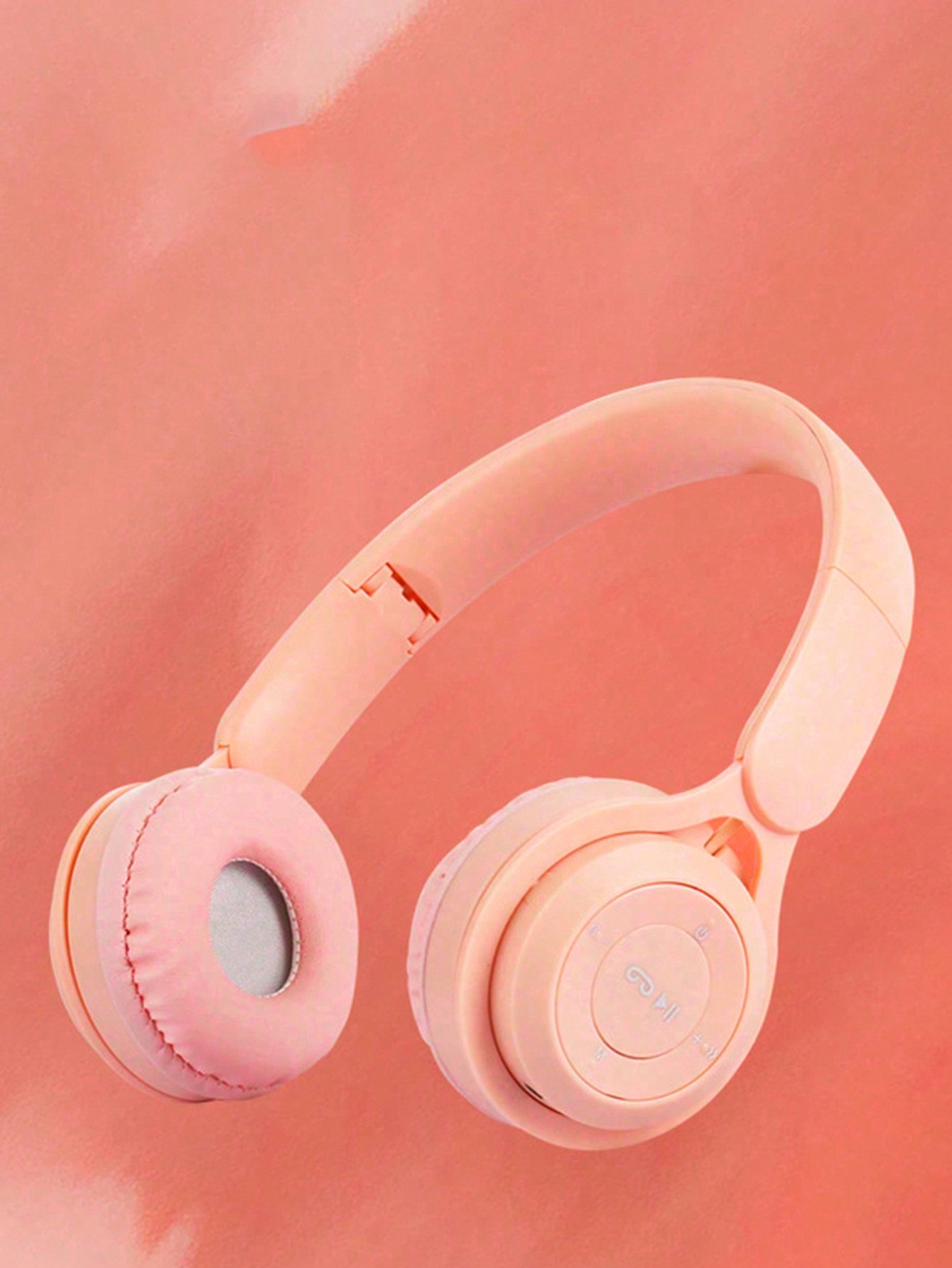 GENAI سماعات رأس لاسلكية، تدعم الاتصال اللاسلكي/ال...