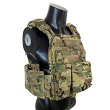1000D Nylon Fabric Quick Releaseable  6094K Tactical Vest With Triple Magazine Pouch - Multicolor - View 6