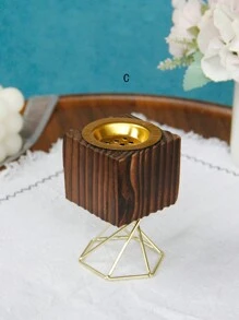 1入組木頭香爐 - 杏色 - 查看 16
