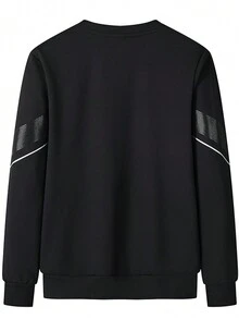 Conjunto de 2 peças de moletom e moletom esportivo estilo namorado masculino, agasalho casual moderno para ciclismo e corrida