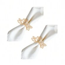 Set Of 15 Decorative Ring Napkin Holders - Various Models.