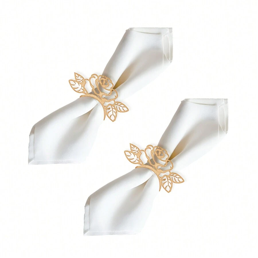 Set Of 15 Decorative Ring Napkin Holders - Various Models.