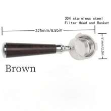 Bộ lọc Portafilter không đáy 51mm 3 tai phù hợp với Delonghi Dedica EC680/EC685 Bộ lọc Portafilter 51mm có chấu dày 5,5mm phù hợp với Delonghi Espresso Portafilter (có giỏ đựng) Quay lại trường học - Nhiều màu - Xem 12