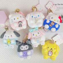 毛绒零钱包、 & KT 猫耳机盒、钱包、钥匙扣、生日礼物 - 彩色 - 查看 11