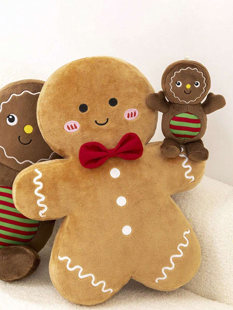 1 chiếc Người đàn ông bánh gừng cây thông Noel, Búp bê gối, Quà tặng trang trí đêm Giáng sinh, Búp bê Người đàn ông bánh gừng bằng vải nhung chân thực Trang trí cây thông Noel và Quà tặng trang trí đêm Giáng sinh, Trang trí tiệc trang trí nhà cửa, Trang trí nhà bếp, Trang trí Halloween, Trang trí phòng, Trang trí Giáng sinh, Trang trí tiệc, Đồ thủ công trang trí, Đồ trang trí bàn làm việc, Đồ trang trí bàn, Quà tặng tiệc, Đồ trang trí Halloween, Đồ trang trí Giáng sinh, Quà tặng Halloween, Quà tặng Giáng sinh. - Nhiều màu - Xem 1