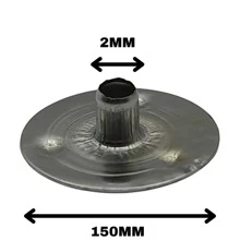 Cotton Candle Wick Decorative Handmade Wedding Thin A2020 5mts With 5 Eyelets 2mm - trắng - Xem 6