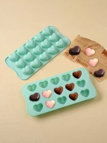2 件装硅胶 12/15/24 孔圆形冰淇淋模具，适合成人家庭使用蛋糕模具、面包模具、汉堡模具、烘焙工具