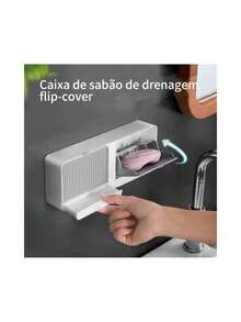 Double Soap Holder With Adhesive For Adhesion - 彩色 - 查看 3