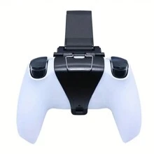Soporte para teléfono móvil compatible con el mando de PS 5 Playstation 5, soporte y clip para teléfono inteligente - Negro - Ver 7