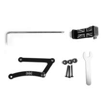 Soporte plegable para teléfono móvil de coche Union Jack para Mini Cooper R55 R56 F54 F55