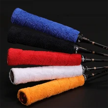 3/5/10 PCS Badminton Racket Wrap Hand Tape Long Hair Microfibre Towel Sweatband Anti-Slip Thickened Handle Tape Racket Accessories - Multicolor - View 7
