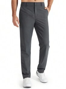 Libin 男友风男士运动裤，高尔夫运动裤，家居裤，日常休闲裤 - 灰色 - 查看 1