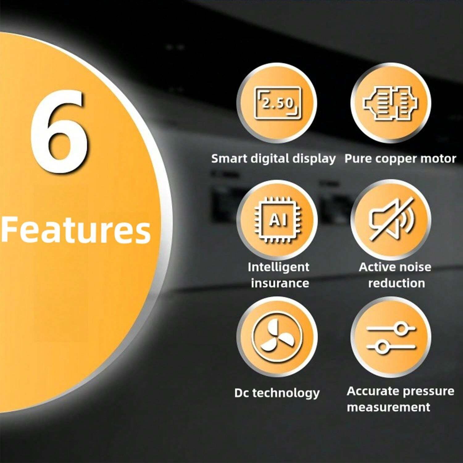 Car Tire Inflator Portable Air Compressor Cordless Air Pump With