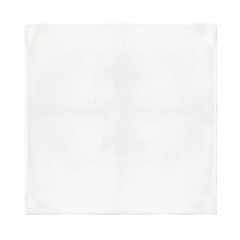 Pack Of 4 Men's Large Handkerchiefs 100% Cotton Solid Hankie - White - View 2