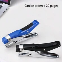 Stapler (12 Stapler), No Stapler, Book 20 Sheets Of Paper, Office Stapler, Student Stapler, Data Organizing Stapler - Multicolor - View 2