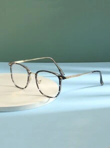 Kính đổi màu vuông chất lượng cao℗, gọng kính trang trí nhẹ cho cả nam và nữ, dùng khi đi chơi ngoài trời, mặc thường ngày, phụ kiện đi biển cho nữ, kính râm, trang phục cơ bản cho mùa thu đông, quần áo công sở, quà tặng thường ngày - Trong sáng - Xem 11