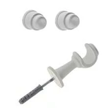 Simple Curtain Rod Kit 2.50m 19 Mm - VÀNG CŨ - Xem 3