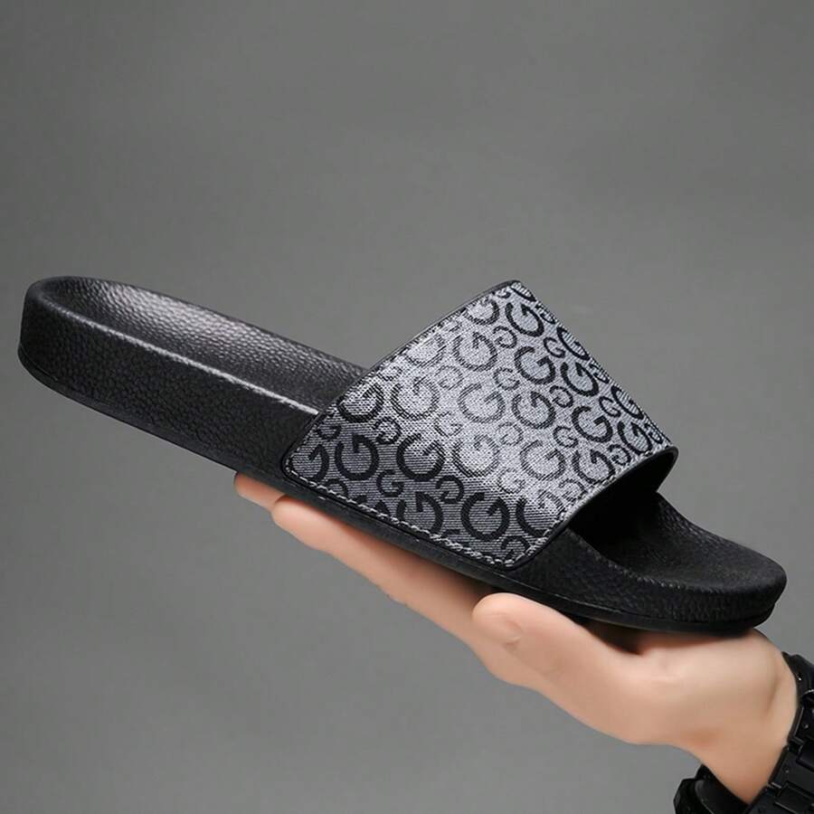 2023 年夏季时尚柔软 EVA 带厚底浴室拖鞋，防滑室内拖鞋