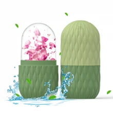 1 Con Lăn Làm Đẹp Da Mặt Bằng Đá Lạnh Bằng Silicon, Con Lăn Làm Đẹp Da Mặt, Con Lăn Làm Đẹp Da Mặt, Mắt Và Cổ, Con Lăn Làm Đẹp Da Mặt, Giá Đựng Đá Lạnh Cho Mặt, Khuôn Làm Đá Lạnh Bằng Silicon Có Thể Tái Sử Dụng Cho Mặt - Không Có Hoa Khô, SPA, Chăm Sóc Da Mặt, Quà Tặng Cho Con Gái - Nhiều màu - Xem 16