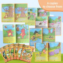 6 本儿童英文短篇故事书，孩子们最喜欢的英文故事书，6 个不同的小故事，是送给孩子的最佳礼物，圣诞节、感恩节、新年礼物 - B5-04084 - 查看 4