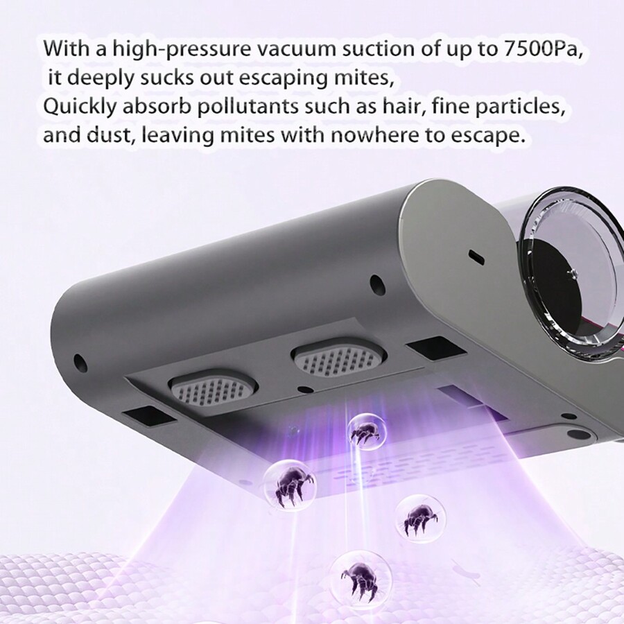 Rechargeable Cordless Mini Handheld Vacuum Cleaner, Suitable For Bed
