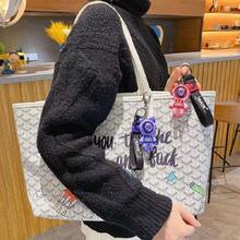 1pc/Set Space Explorer Astronaut Keychain Pendant, 3D Soft Rubber Keyring For Car, Bag, Holiday Decor - Suitable For Party And Birthday Gifts - View 3