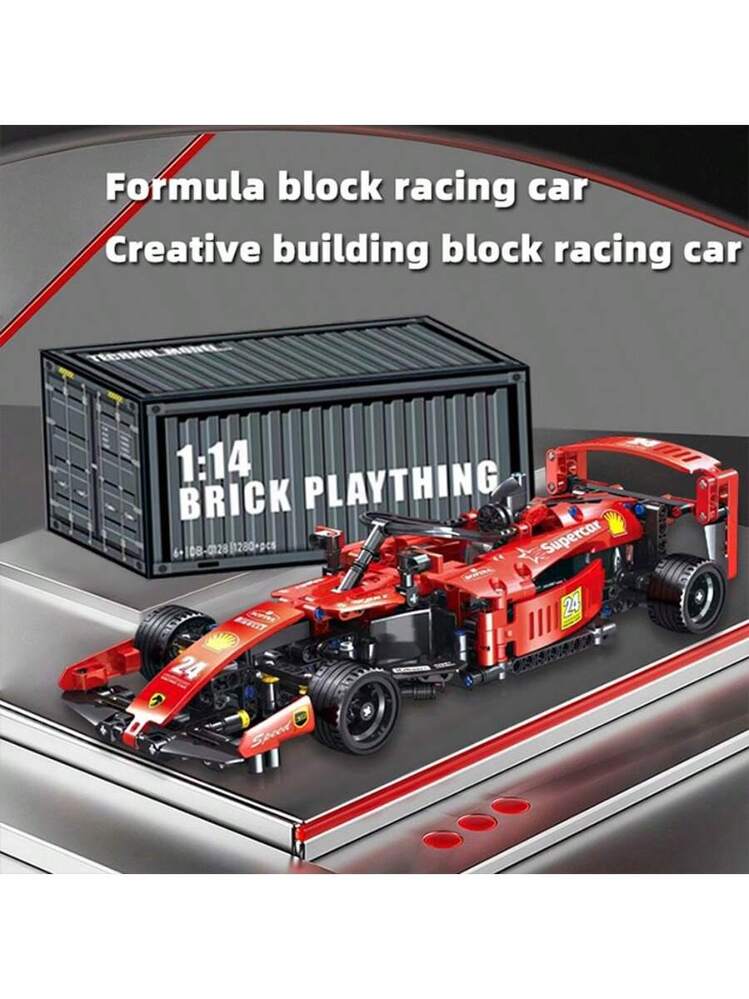 Racing Car Technic Building Sets, Model Cars ,1:14 MOC Sports Car ...