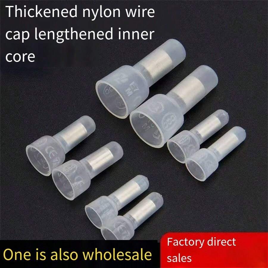 Assorted Nylon Cable End Crimp Terminal, Wire Nut Cap, Wire Quick