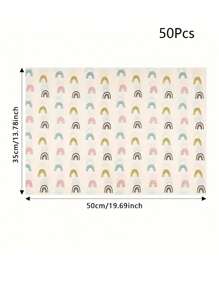 10 张/25 张薰衣草花和梨纸花印花礼品包装纸，适用于圣诞节、节日、婚礼、派对、生日、毕业礼物包装、鲜花包装、服装内衬、水果包装 - 多色 - 查看 17