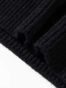 ANDREILEE Men's Casual Loose White Star Jacquard Pattern Sweater, Unisex Round Neck Versatile Pullover Long Sleeve Knit Top, Autumn/Winter