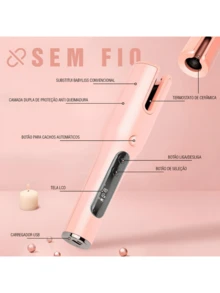 Babyliss Cordless Rechargeable Portable USB Curling Iron - Multicolor - View 6