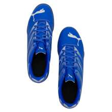 Puma 男士训练鞋，足球鞋，ATTACANTO TT 低帮钉鞋，107478-09 - 藍色-白 - 查看 2