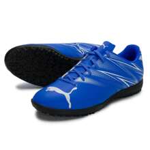 Puma 男士训练鞋，足球鞋，ATTACANTO TT 低帮钉鞋，107478-09 - 藍色-白 - 查看 3