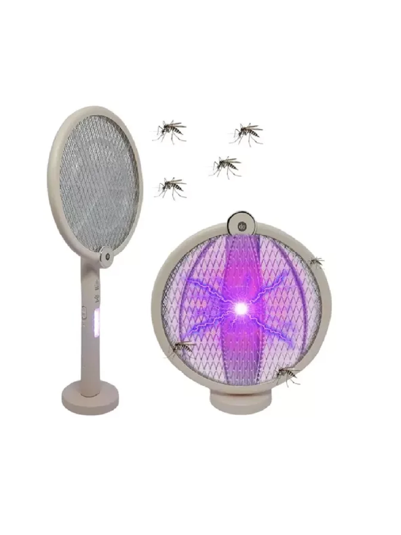 Electric Racket Led Usb Insect Uv Purple Light Dp-839 - 彩色 - 查看 1