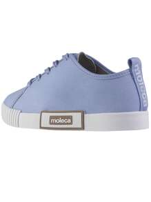 Women's Casual Canvas Jeans Sneakers With Side Detail - 5740.201 - 藍色 - 查看 2