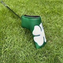 Funda para putter de golf, cubiertas para cabeza de palos de golf, cubreputter para putter de hoja - Multicolor - Ver 9