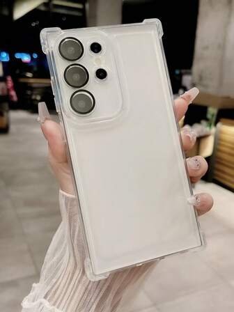 2.0mm 厚透明保护壳适用于三星 Galaxy A02/A03/A03CORE/A04/A04E/A05/A05S/A12/A13 4G/A13 5G/A14/A15/A22 4G/A23/A23 5G/A24 4G/A25/A32 4G/A32 5G/A33 5G/A34/A35/A52/A53 5G/A54 5G/A55/A55 5G/A73 5G/S20 FE/S21 5G/S21 FE 5G/S21 Ultra 5G/S22/S22 Ultra/S22+/S23 Ultra/S23/S23+/S24/S24+/S24 Ultra/S24FE，果冻纹理防震TPU后盖，适用于系列，防水防摔防刮