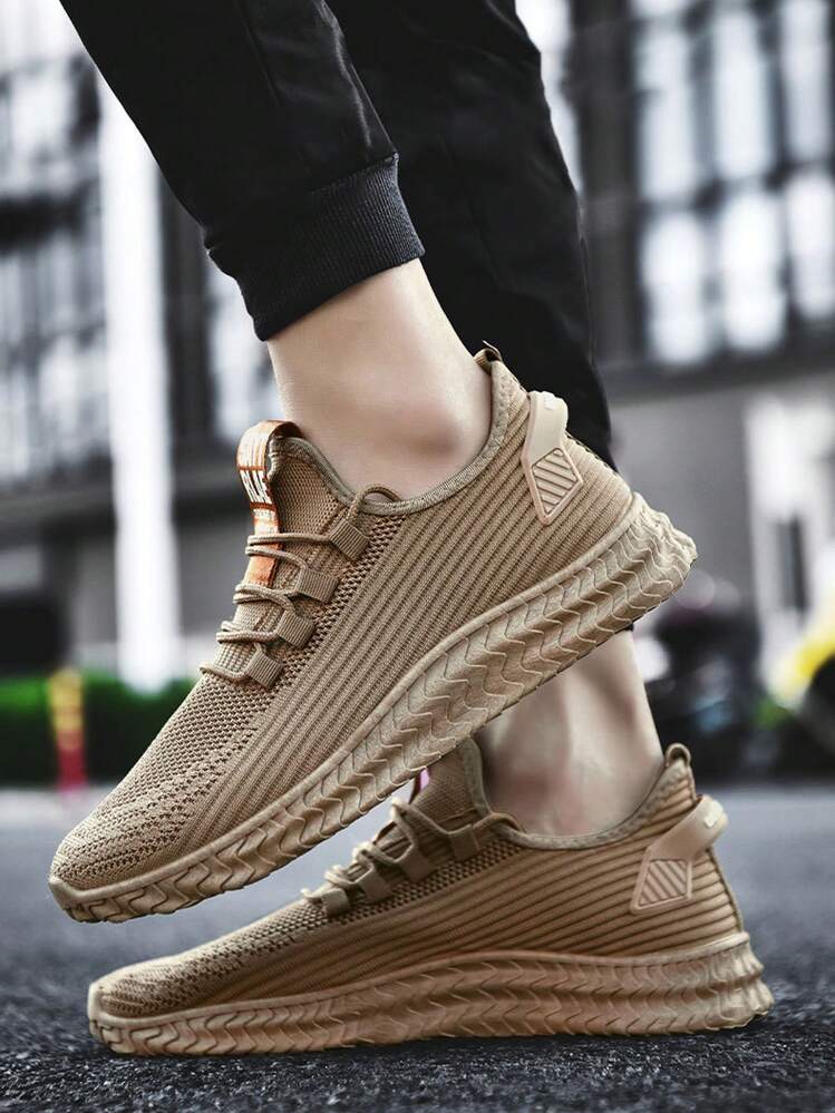 Men s Casual Sports Shoes Comfortable Lightweight Breathable Mesh Breathable Outdoor Fashion Low Top Lace Up Breathable Mesh Fashion Style SHEIN
