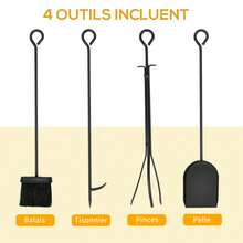 Porte-bûches - Noir - Voir 6